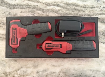 Snap-On Tools 1/4'' Drive Wrench Nano Cordless Driver Set FMCTNN13K
