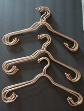 12 -Gold Ornate Wedding Party Metal Clothes Hanger Heirloom Premium Quality 16"