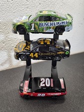 4 Tier 1:24 Nascar Diecast 4 Car Display Stand Wall Mountable