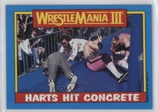 1987 Topps WWF The Hart Foundation Danny Davis #57 1b9b
