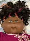 2004 CABBAGE PATCH KIDS PA-4 African American Girl Doll Signed  Brown Hair