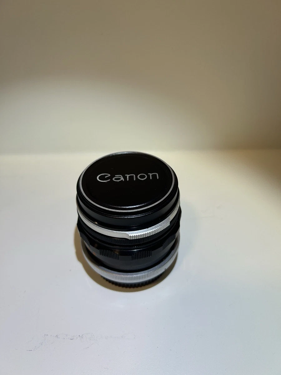Canon f/1.8 Camera Lenses FL 50mm Focal for sale - eBay