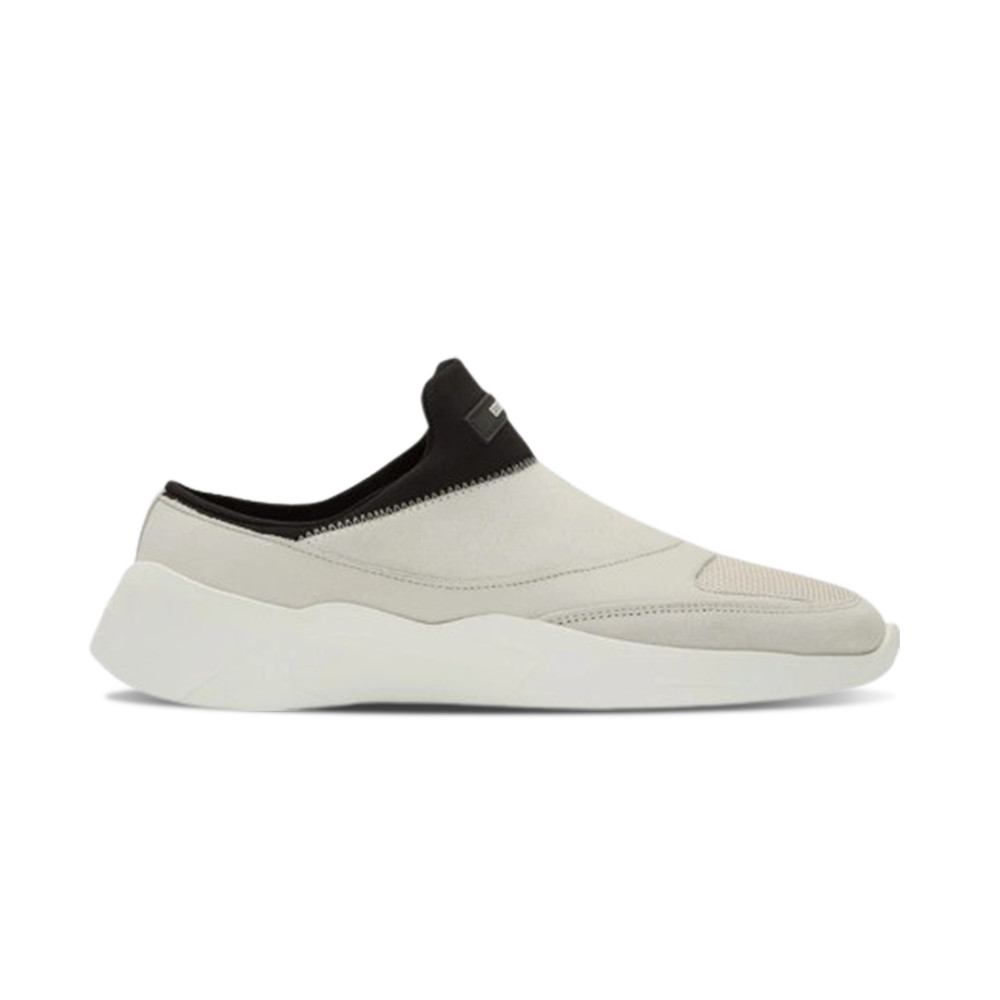 Fear of God Essentials Backless Laceless Sneakers Cream Black