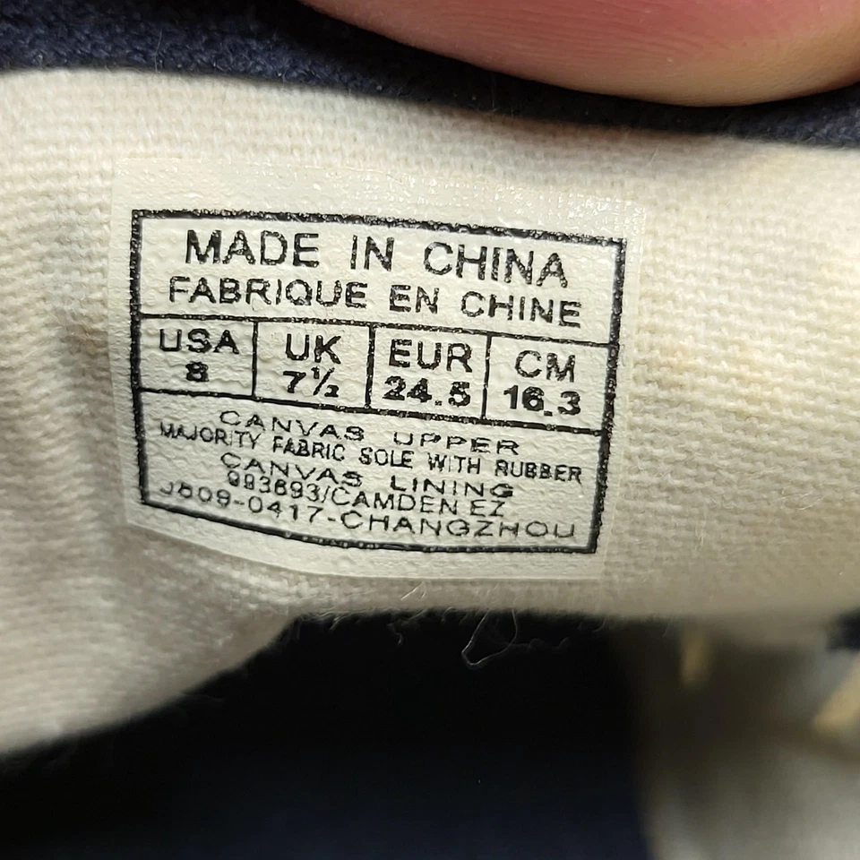 Polo Ralph Lauren Zapatos Juveniles Talla 8 Azul Marino Lona Doble Correa Tenis Niños Foto 2 de 4