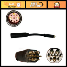 9 Pin Female to 10 Pin Male E-Bike Motor Adapter Cable - Waterproof Extension Co