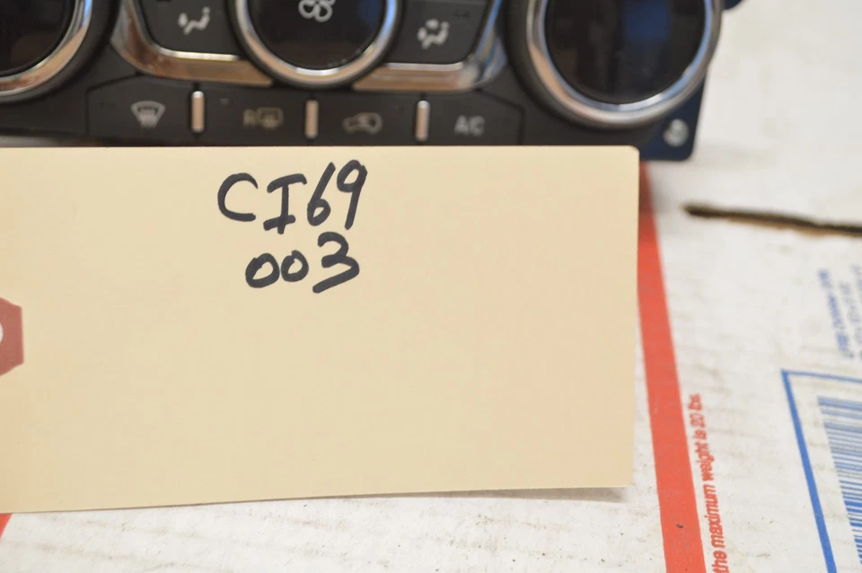 Unidad de control climático Buick Enclave 2013-2017 calefacción temperatura aire acondicionado climatización CI69#003 Foto 4 de 4