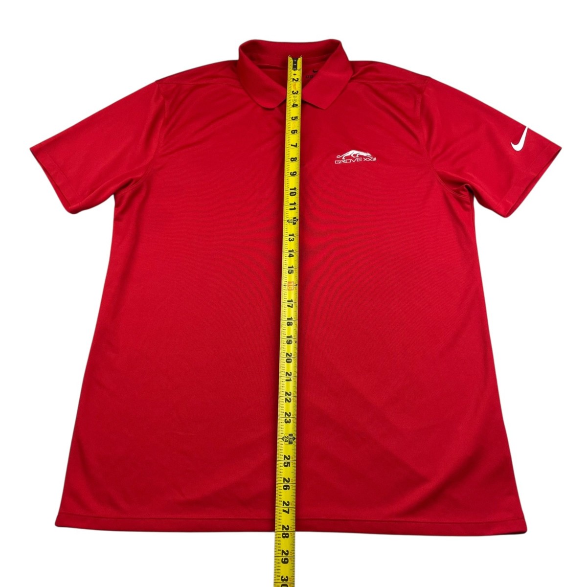 Grove XXIII 23 x Nike Golf Michael Jordan Men's Polo Shirt Red