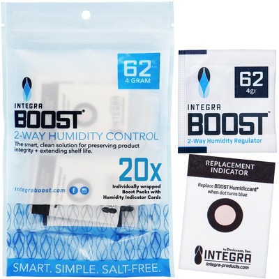 2-Way Humidity Control Pack - Preserve Flavor & Control Humidity at 62% RH - ...