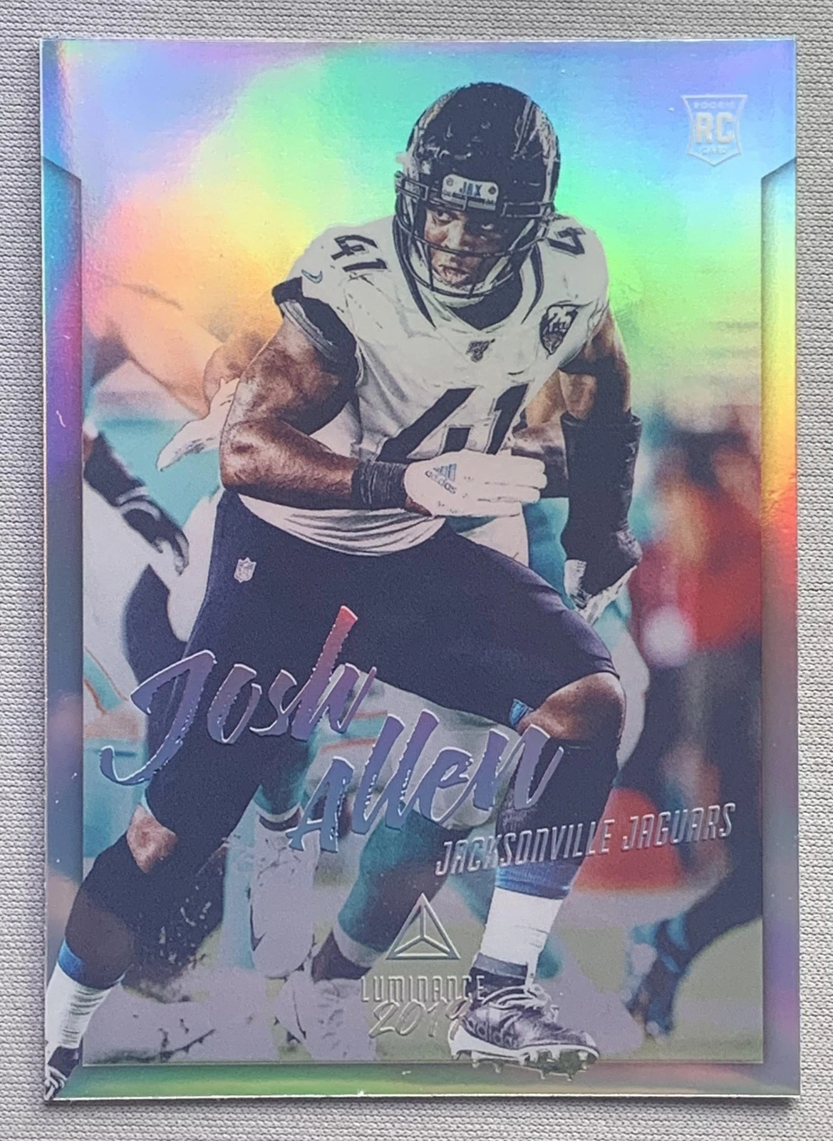 2019 Panini Chronicles Luminance Update Rookies RC #213 Josh Allen Jaguars
