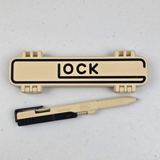 Glock Pen Slide-Action Style 3D Printed w/ Matching Case or Stand TRUSTED SELLER