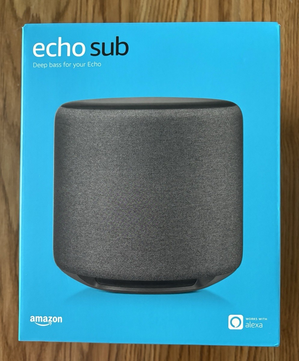 アマゾン エコーサブ 希少品サブウーファー P5B83L Subwoofer Amazon P5B83L 100W Echo Sub - Charcoal for sale online | eBay