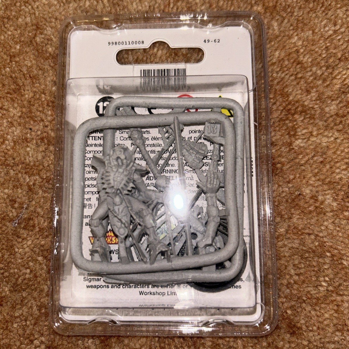 Warhammer 40k Necron Cryptek 49-62 new OOP Rare Finecast Blister