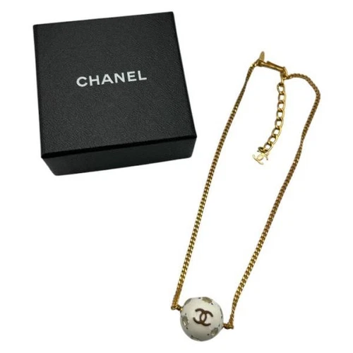 Collana CHANEL Coco Mark Ball Top W4 usata