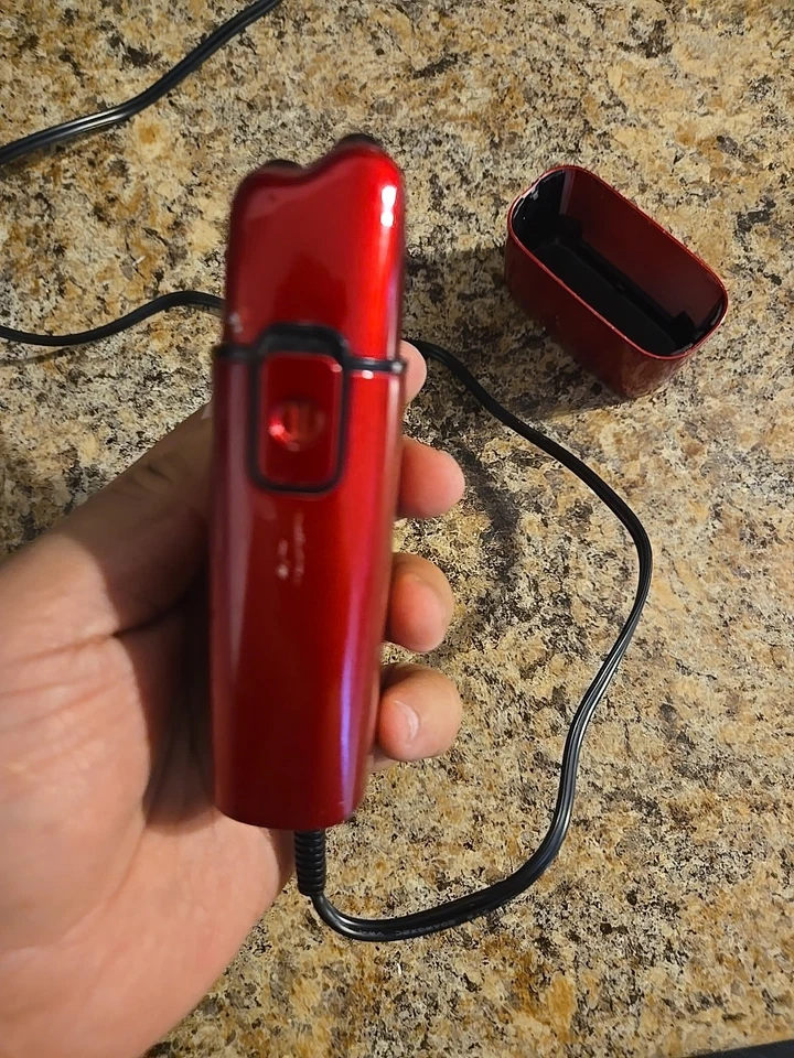 Barbeador BaByliss PRO FX02 folha dupla de metal, cabo FXFS2P ROXO / elétrico sem fio - Imagem 4 de 4