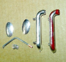 COX Cheetah Chrome parts Junk Yard Headlights Side Pipes mirror roll bar