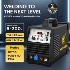 5in1 HF TIG Welder 200A 220V AC DC Pulse Aluminium TIG MMA IGBT Welding Machine