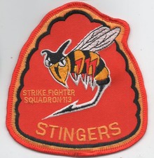 US Naval Aviation VFA-113 Stingers patch, Hornet