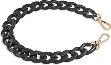 Purse Charm Chain for Bags,Acrylic Handbags Chain Short Bag Chain Strap for Purs