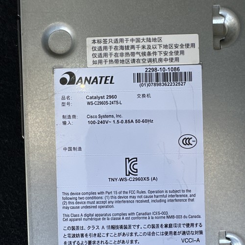 Cisco WS-C2960-24TS-L - Photo 3/5
