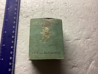 Vintage Helena Rubinstein Heaven Sent Perfume Compact w/Box & Sleeve