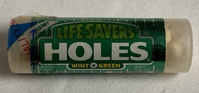 Vintage 1990's~LIFE SAVERS HOLES~WINT O GREEN~CANDY~Unopened/Sealed~NOS
