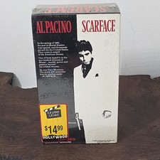 Scarface VHS 2 Tape Box Set 1990 MCA Universal Watermark Al Pacino Like New