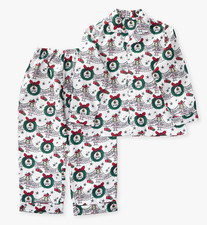 Pottery Barn Teen Dr Seuss The Grinch Cindy Lou Flannel Pajamas Set New Size 4