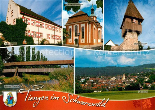 Tiengen Waldshut Altes Schloss Storchenturm Wutach Maria - Bild 1 von 2
