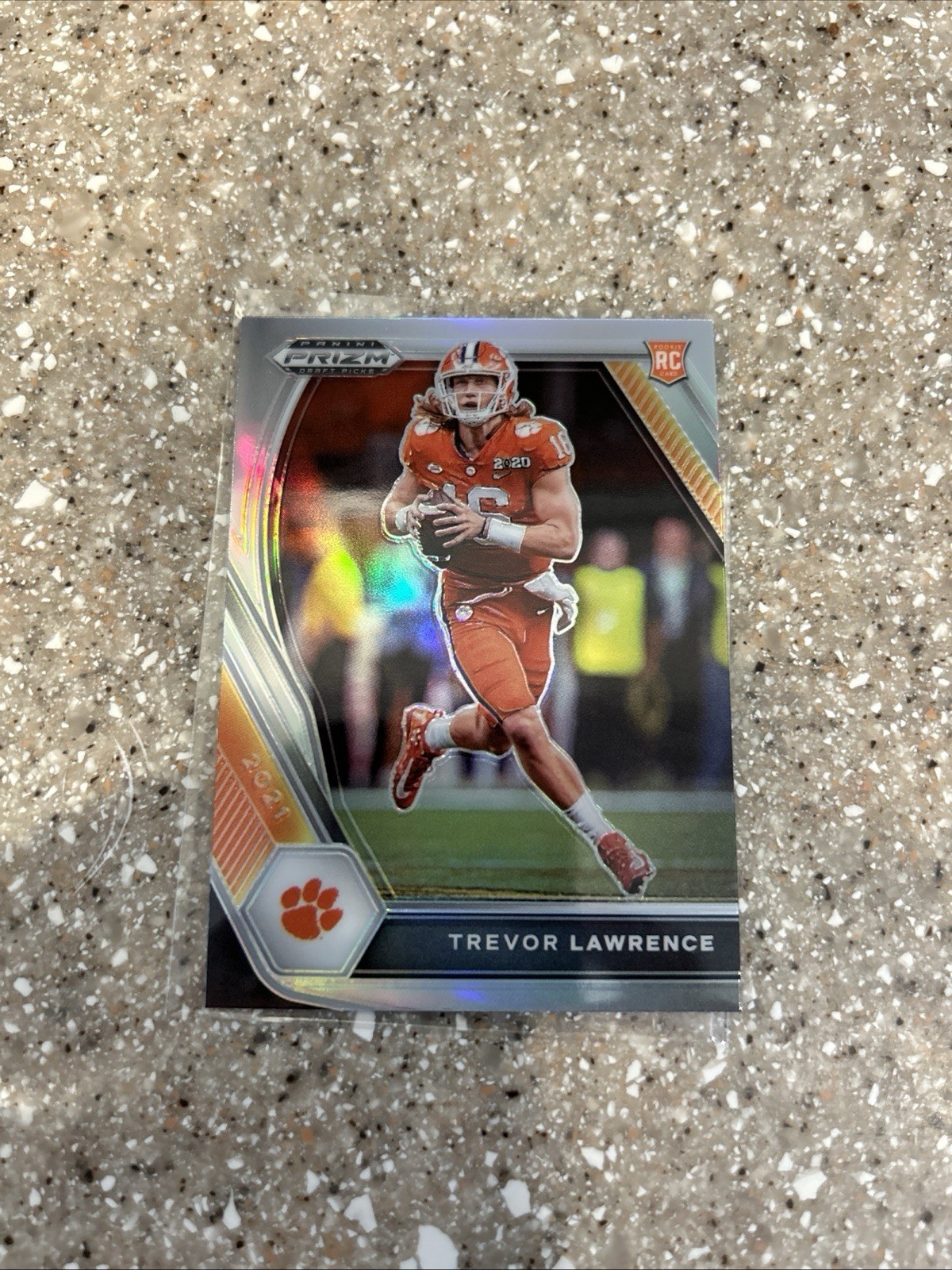 2021 Panini Prizm Draft Picks - Trevor Lawrence #106 Silver Prizm (RC)