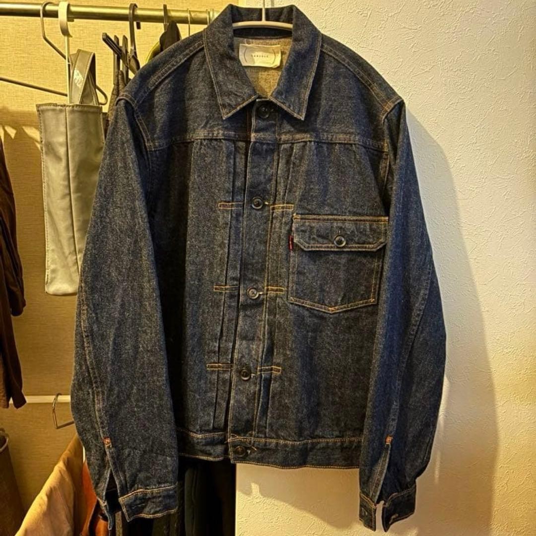 USED FINAL PRICE [EXCELLENT CONDITION] CANTATE DENIM JACKET COMOLI