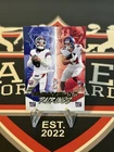 2025 Topps Signatures Paramount Pairings Jaxson Dart & Cam Skattebo RC Card PP-2