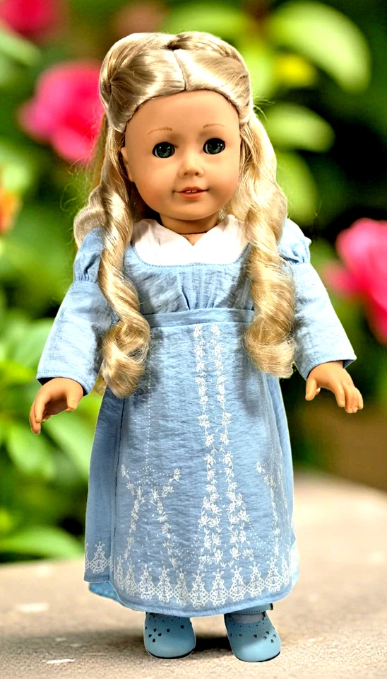 American Girl Caroline Abbott Doll 2008 Girl Of The Year Historic Birthday Dress - Image 2 of 4