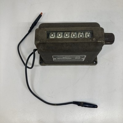 Vintage Veeder-Root B-120506 Counter 110 Volts 8 Watts 6 Digit Made in USA