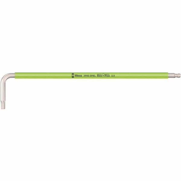 Wera InnensechskantschlüSsel InbusschlüSsel 2,5 Mm Edelstahl Kugelkopf Hex Plus-image