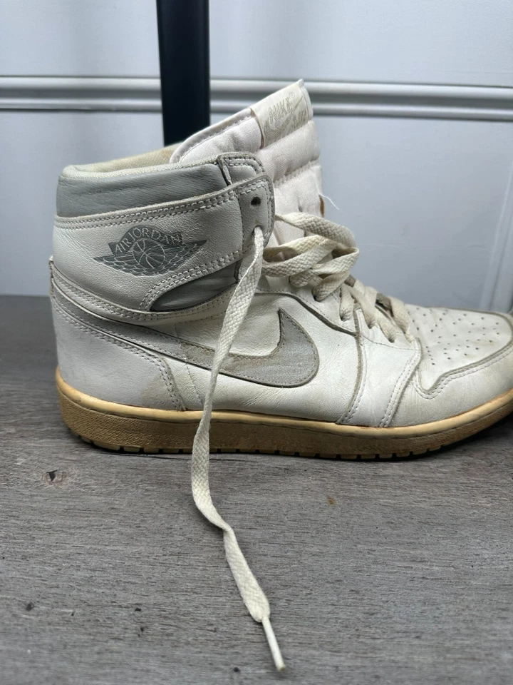 Air Jordan 1 1985 Original Alto Gris Natural Talla 11 Foto 3 de 4
