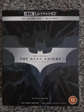 The Dark Knight Trilogy - 4K Ultra HD & Blu-ray, 9 Discs Set