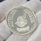 Cleveland Indians 1994 Baseball MLB 1oz Silver Chief Wahoo Jacobs Field Limited