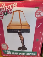 A Christmas Story 20" Leg Lamp Prop Replica NECA Full Shade New Holiday