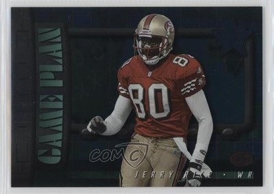 2000 Leaf Rookies & Stars Game Plan 1398/2000 Jerry Rice #GP-23 HOF 05n7