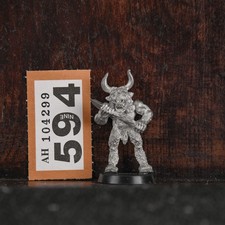 Vintage Warhammer C25 Minotaur 'Bludbrag Battlebreath' Metal