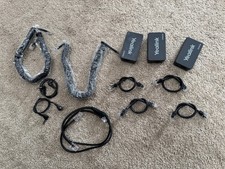 Lot of 3 Yealink EHS36 Wireless Headset Adapter Phone Adapters with Wires
