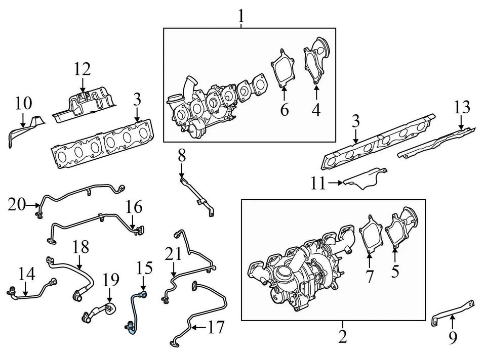 2014-2017 MERCEDES-BENZ S500 - Front ABS / Wheel Speed Sensor 2229059805 - Image 3 of 4