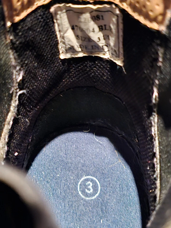 Botas Ovation Kids Quantum Zip Paddock - Negras, Duraderas y Cómodas Foto 4 de 4