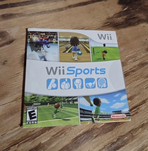 New ListingWii Sports (Nintendo Wii, 2006). Paper Sleeve W/ Manual Tested & Working!!