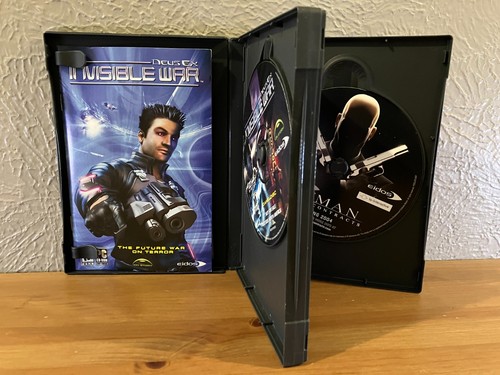 DEUS EX INVISIBLE WAR Cyberpunk PC CD-ROM Spiel Eidos KOMPLETT - Bild 3 von 3