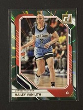 2026 Donruss WNBA Hailey Van Lith Green Laser Parallel 171/399 - #16 Sun