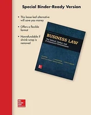 Loose-Leaf for Business Law - Loose Leaf, by Mallor Jane; Barnes A. - Good