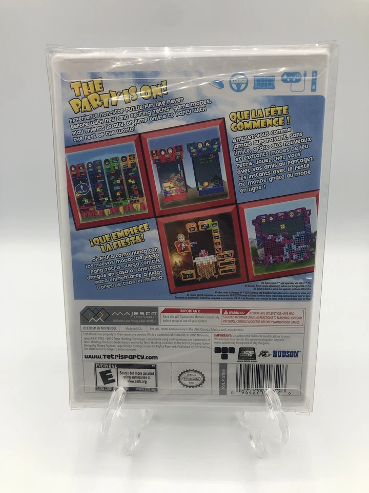 Tetris Party Deluxe (Nintendo Wii, 2010) Brand New Factory Sealed - Image 3 of 4