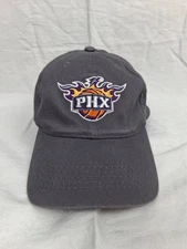 Phoenix Suns Hat Cap Strap Back Gray NBA One Size Basketball 