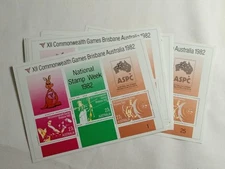 1982 - XII Commonwealth Games Australia Brisbane Stamps #1-25 (Mint)